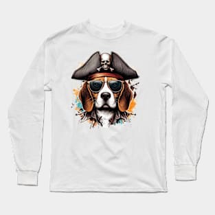 woof, woof captain! Long Sleeve T-Shirt